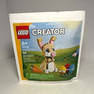 LEGO Creator Cute Easter Bunny 30716 Seasonal Polybag Set 66pcs Age 6+
